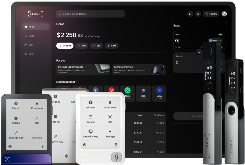 Ledger Live app for desktop